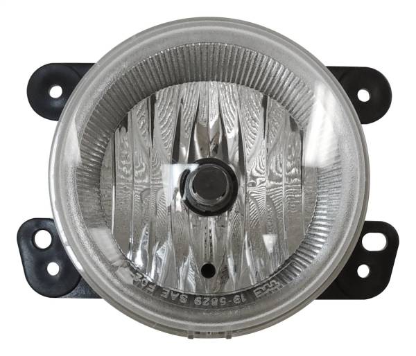 Crown Automotive Jeep Replacement - Crown Automotive Jeep Replacement Fog Light Black Does Not Include Bulb  -  4805856AA - Image 1