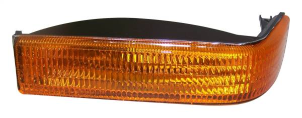 Crown Automotive Jeep Replacement - Crown Automotive Jeep Replacement Parking/Turn Signal Lamp Front Left For Use w/ 1993-1996 Jeep ZG Europe Grand Cherokee Export Amber  -  55054581 - Image 1