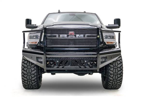 Fab Fours - Fab Fours Black Steel Front Bumper w/Full Guard - DR19-S4460-1 - Image 1