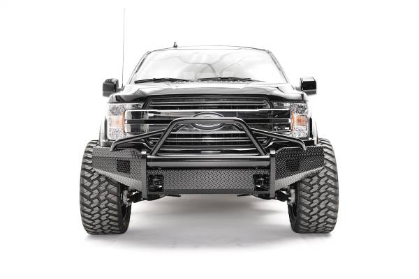 Fab Fours - Fab Fours Black Steel Front Bumper 2 Stage Black Powder Coated Pre-Runner - FF18-K4562-1 - Image 1