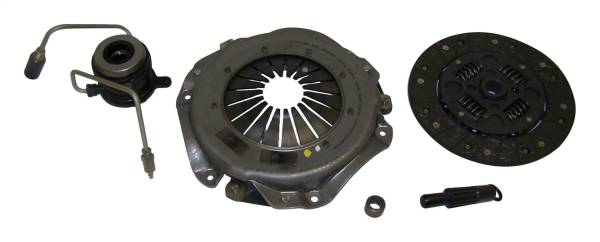 Crown Automotive Jeep Replacement - Crown Automotive Jeep Replacement Clutch Kit Incl. Clutch Disc/Pressure Plate/Clutch Control Unit/Pilot Bearing/Clutch Fork/Alignment Tool 9.125 in. Clutch Disc 14 Splines .968 in. Spline Dia.  -  XY1992F - Image 1