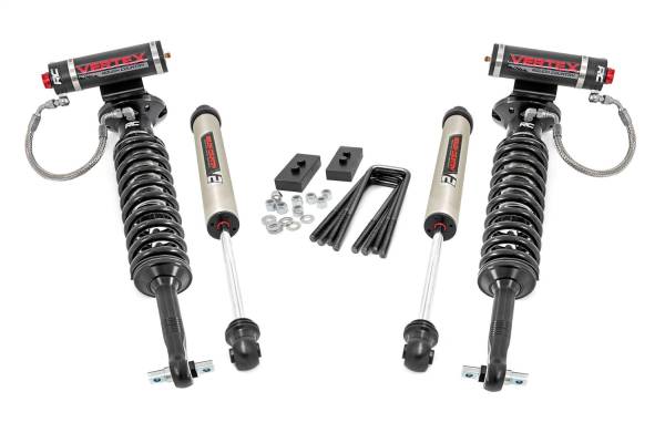 Rough Country - Rough Country Leveling Kit 2 in. w/Vertex And V2 Shocks - 58657 - Image 1