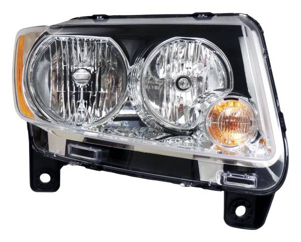 Crown Automotive Jeep Replacement - Crown Automotive Jeep Replacement Head Light Assembly Right w/HID Lamps Incl. Bulbs  -  55079378AE - Image 1