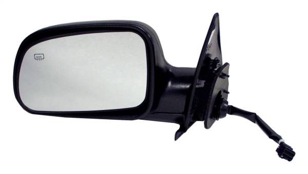 Crown Automotive Jeep Replacement - Crown Automotive Jeep Replacement Door Mirror Left Power Heated Foldaway Black  -  55155233AC - Image 1