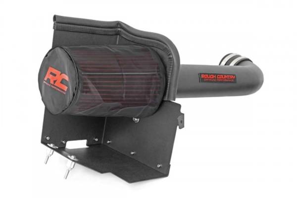 Rough Country - Rough Country Cold Air Intake w/Pre-Filter Bag Heat Shield Intake Tube Includes Installation Instructions - 10554PF - Image 1