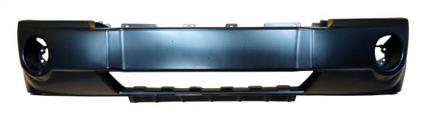 Crown Automotive Jeep Replacement - Crown Automotive Jeep Replacement Front Bumper Fascia w/o Chrome Insert Primed  -  5159130AA - Image 1