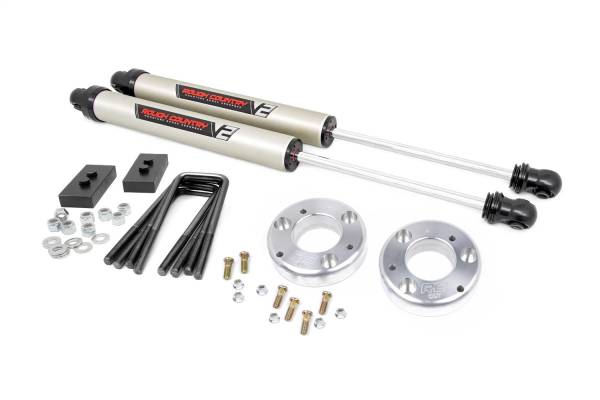 Rough Country - Rough Country Leveling Lift Kit 2 in. w/V2 Shocks - 58670 - Image 1