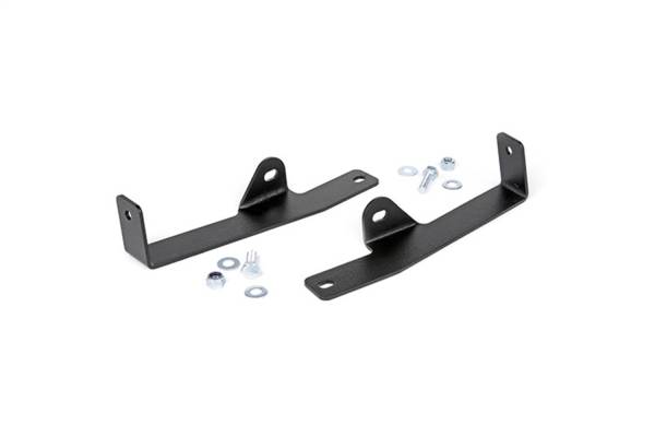 Rough Country - Rough Country LED Light Bar Bumper Mounting Brackets For 20 in. Single Or Dual Row LED Light Bar - 70527 - Image 1