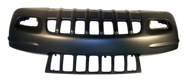 Crown Automotive Jeep Replacement - Crown Automotive Jeep Replacement Front Bumper Fascia Primed w/Limited Package  -  5012668AA - Image 1