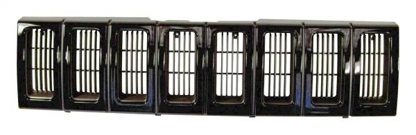 Crown Automotive Jeep Replacement - Crown Automotive Jeep Replacement Grille Front Black  -  5DF54MX8 - Image 1