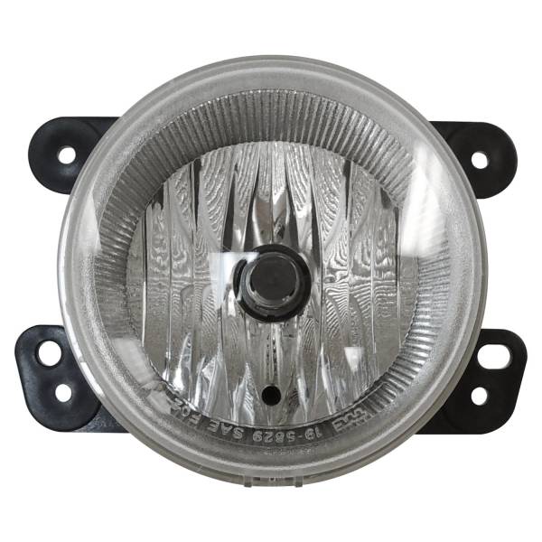 Crown Automotive Jeep Replacement - Crown Automotive Jeep Replacement Fog Light Black Does Not Include Bulb  -  4805856AA - Image 1
