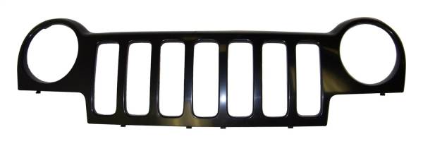 Crown Automotive Jeep Replacement - Crown Automotive Jeep Replacement Grille Front Black Paintable  -  55156608AA - Image 1