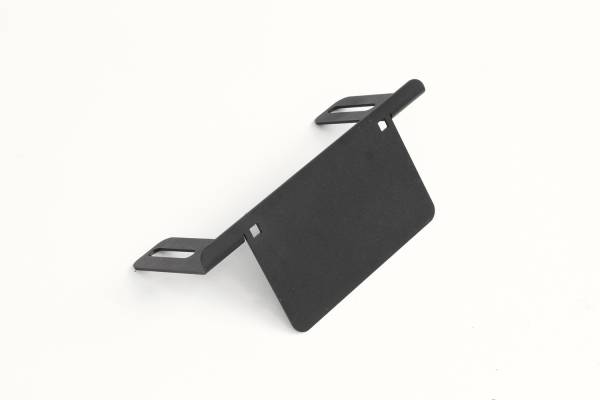 Fab Fours - Fab Fours Vengeance Front License Plate Bracket 2 Stage Black Powder Coated Tall - M2350-1 - Image 1