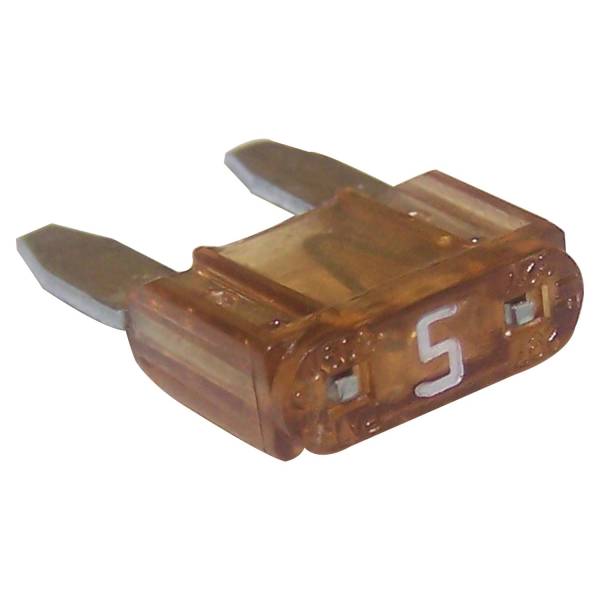 Crown Automotive Jeep Replacement - Crown Automotive Jeep Replacement Mini Fuse 5 Amp Mini Fuse  -  6101484 - Image 1