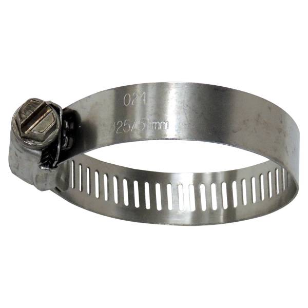 Crown Automotive Jeep Replacement - Crown Automotive Jeep Replacement Hose Clamp Worm Gear Hose Clamp 1 in. To 2 in.  -  J3203076 - Image 1