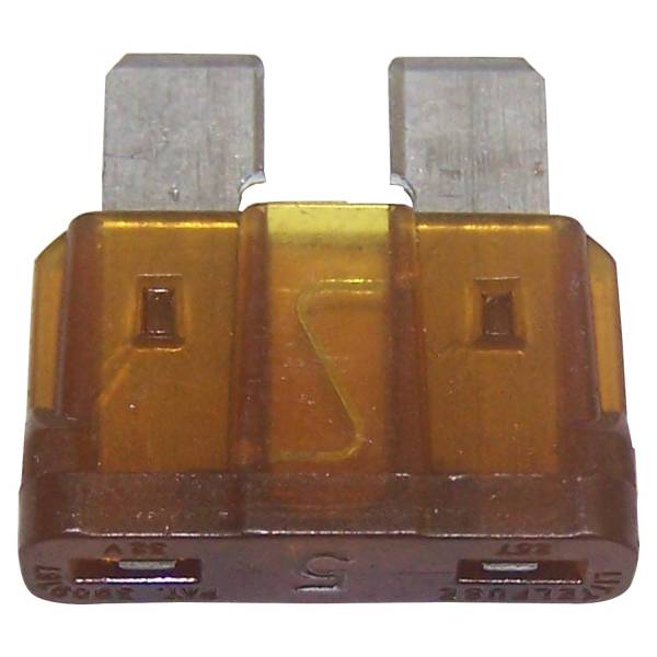 Crown Automotive Jeep Replacement - Crown Automotive Jeep Replacement Fuse 5 Amp  -  J3231213 - Image 1