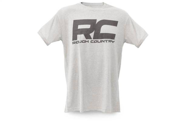 Rough Country - Rough Country T-Shirt Grey Logo Men XXL - 840862XL - Image 1