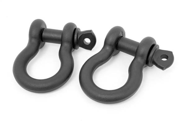 Rough Country - Rough Country D-Ring Galvanized Black Sold As Pair - RS121 - Image 1