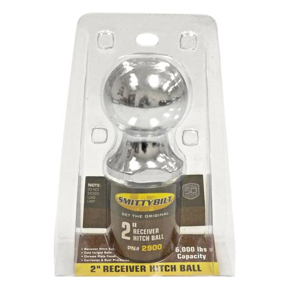 Smittybilt - Smittybilt Trailer Hitch Ball 2 in. - 2900 - Image 1