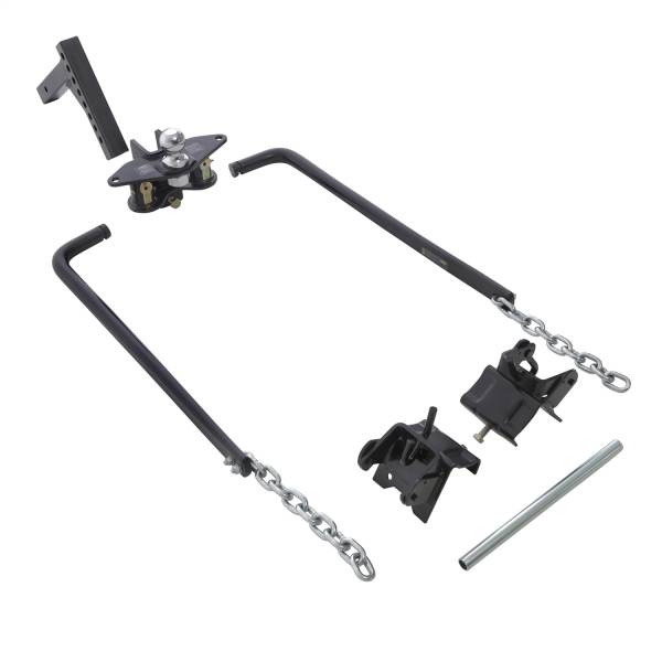 Smittybilt - Smittybilt Weight Distributing Hitch 1400lbs Max Tongue Weight 1400 Max Gross Weight w/Adjustable Ball Mount And Shank Does Not Incl. Tow Ball - 87550 - Image 1