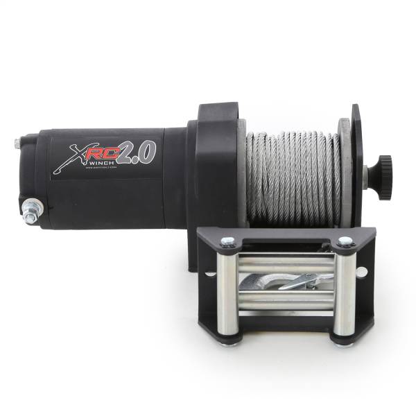 Smittybilt - Smittybilt XRC2 Winch Rated Line Pull 2000lbs. 12V 1.0 HP 11 ft. Remote Lead 153:1 Gear Ratio Incl. 49 ft. Wire Rope - 97202 - Image 1