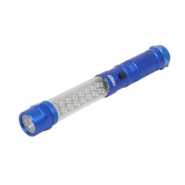 Smittybilt - Smittybilt GB8 Flashlight 8 in. 3 In 1 Light Blue - L-1407BU - Image 1