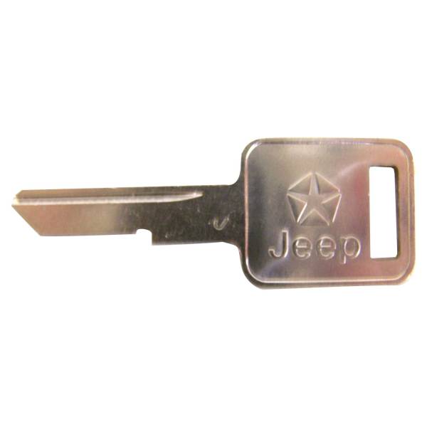 Crown Automotive Jeep Replacement - Crown Automotive Jeep Replacement Key Blank For Ignition Cylinder  -  3641914 - Image 1