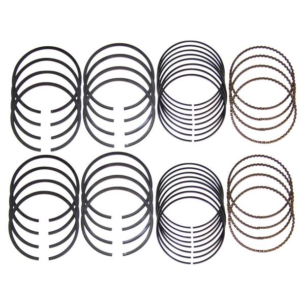 Crown Automotive Jeep Replacement - Crown Automotive Jeep Replacement Engine Piston Ring Set Standard Size Set Of 8  -  4720727 - Image 1