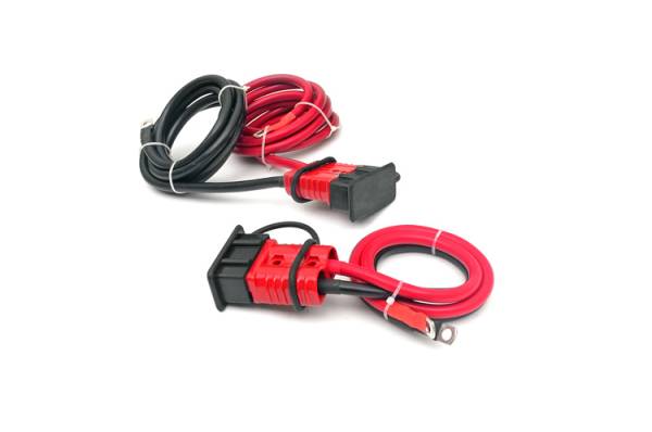 Rough Country - Rough Country Winch Power Cable Quick Disconnect 2 Gauge Copper Wiring 7 ft. Long - RS107 - Image 1