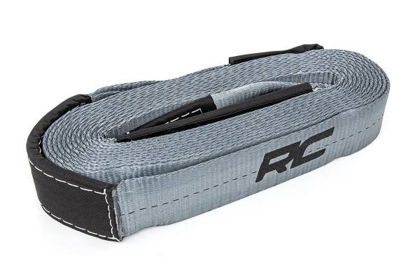 Rough Country - Rough Country Winch Strap 16000 lb Rating 2.5 in. Wide 30 ft. Long - RS120 - Image 1