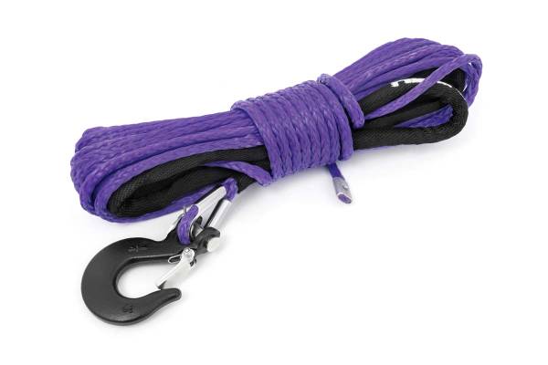 Rough Country - Rough Country Synthetic Winch Rope Synthetic 1/4 in. Purple - RS162 - Image 1