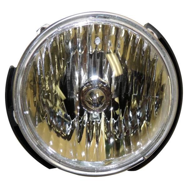 Crown Automotive Jeep Replacement - Crown Automotive Jeep Replacement Head Light Assembly Left Incl. Seat/Headlamp/Bulb/Retainer  -  55078149AC - Image 1