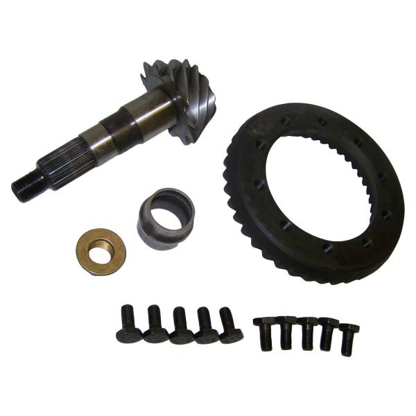 Crown Automotive Jeep Replacement - Crown Automotive Jeep Replacement Ring And Pinion Set Front 3.73 Ratio Incl. Crush Leaf And Hardware For Use w/Dana 30  -  5012447AB - Image 1
