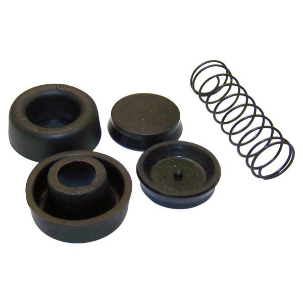 Crown Automotive Jeep Replacement - Crown Automotive Jeep Replacement Wheel Cylinder Rebuild Kit 1 in. Bore Incl. 2 Cups/2 Dust Boots/Spring  -  J0115962 - Image 1