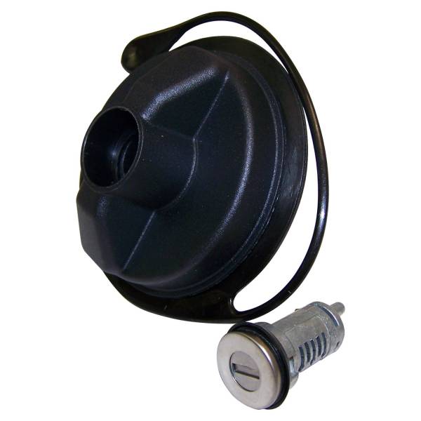 Crown Automotive Jeep Replacement - Crown Automotive Jeep Replacement Fuel Cap Locking Incl. Uncoded Lock Cylinder/Tether  -  68030940AA - Image 1