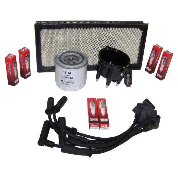 Crown Automotive Jeep Replacement - Crown Automotive Jeep Replacement Tune-Up Kit Incl. Air Filter/Oil Filter/Spark Plugs  -  TK25 - Image 1