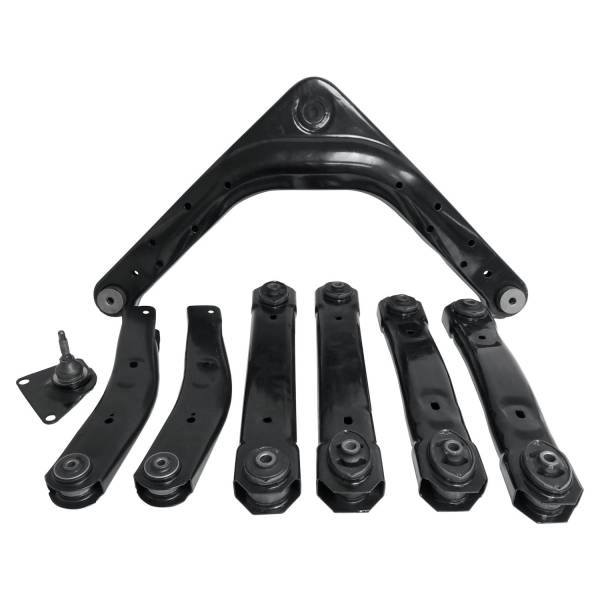 Crown Automotive Jeep Replacement - Crown Automotive Jeep Replacement Control Arm Kit Does Not Include Front Axle Side Upper Arm Bushings  -  CAK2 - Image 1