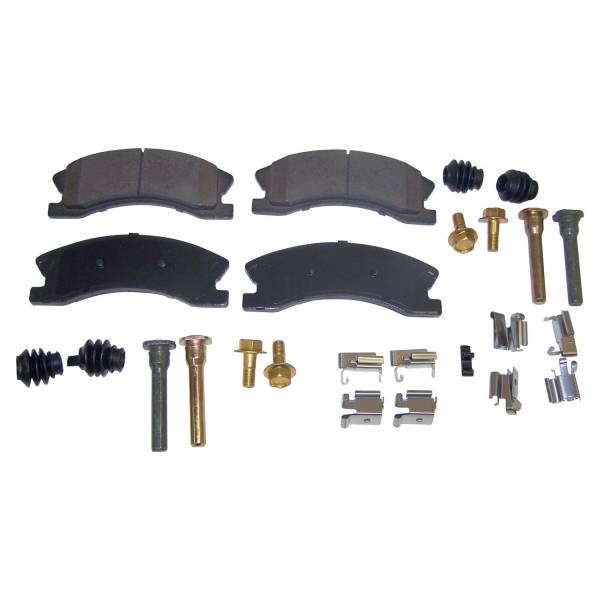 Crown Automotive Jeep Replacement - Crown Automotive Jeep Replacement Brake Pad Master Kit Incl. Brake Pads/Springs/Caliper Pin Kit  -  5093183MK - Image 1