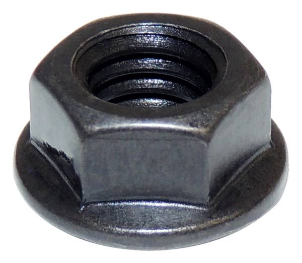 Crown Automotive Jeep Replacement - Crown Automotive Jeep Replacement Exhaust Manifold Nut 3/8 in. -16 Flanged Serrated Nut Exhaust Manifold to Front Pipe  -  J4007177 - Image 1