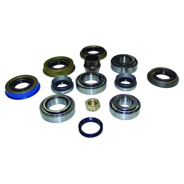 Crown Automotive Jeep Replacement - Crown Automotive Jeep Replacement Differential Master Overhaul Kit Front Incl. Pinion Nut/Seals/Bearings/Bearing Cups/Guide For Use w/Dana 30  -  D30LMASKIT - Image 1