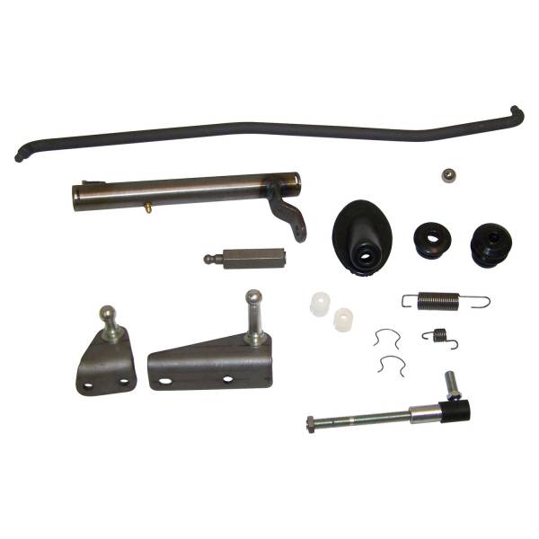 Crown Automotive Jeep Replacement - Crown Automotive Jeep Replacement Clutch Linkage Kit Incl. Bellcrank/Clutch Fork Rod/Adjuster/Bracket And Pivots/Pedal Shaft Rod/Outer Boot/Retainer/Pivot Bushing/Inner Boot/Pedal Shaft Boot  -  5360104K - Image 1