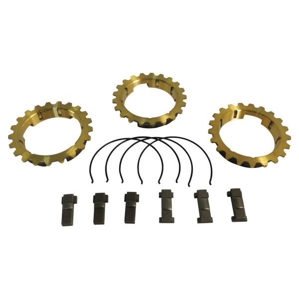 Crown Automotive Jeep Replacement - Crown Automotive Jeep Replacement Synchronizer Repair Kit Incl. 3 Blocking Rings/6 Keys/4 Springs  -  991020X - Image 1