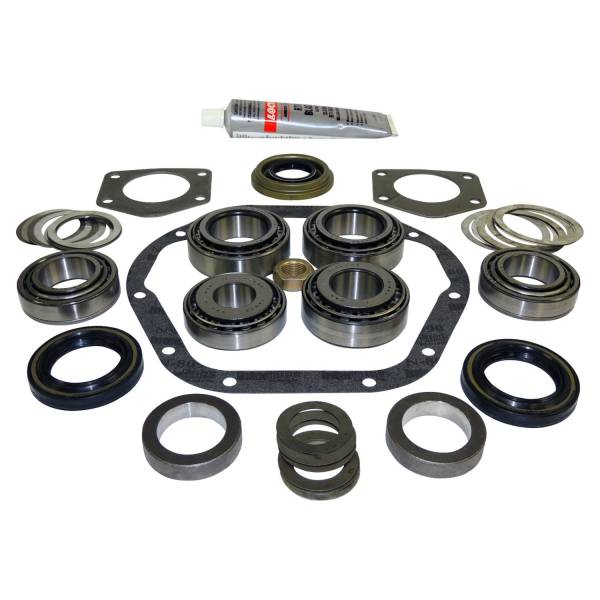 Crown Automotive Jeep Replacement - Crown Automotive Jeep Replacement Differential Master Overhaul Kit Rear Incl. Pinion/Carrier Bearings/Crush Sleeve/Oil Seals/Cover Gasket/Axle Shaft Seals/Bearings For Use w/Dana 44  -  D44YMASKIT - Image 1