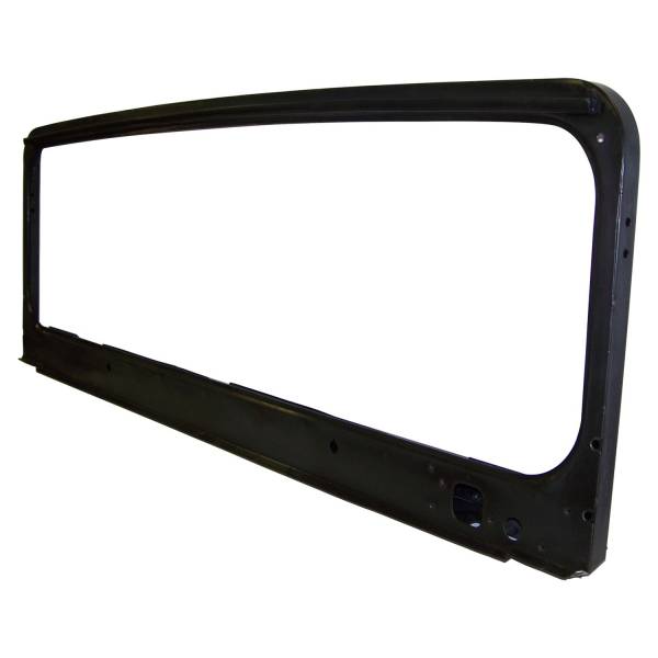 Crown Automotive Jeep Replacement - Crown Automotive Jeep Replacement Windshield Frame w/Bottom Mount Wipers Holes In Bottom of Frame For Wipers  -  J0987996 - Image 1