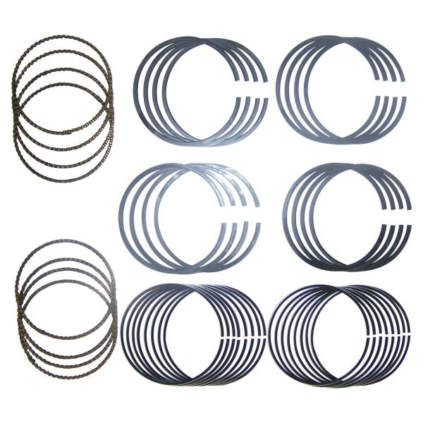 Crown Automotive Jeep Replacement - Crown Automotive Jeep Replacement Engine Piston Ring Set .020 in. Oversized For 8 Pistons  -  5012364AAK020 - Image 1