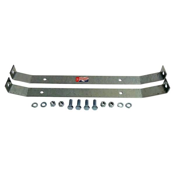 Crown Automotive Jeep Replacement - Crown Automotive Jeep Replacement Fuel Tank Strap Kit Incl. 2 Straps Middle Strap Not Incl. For Use w/15 Gallon Tank  -  CJGTSE1 - Image 1