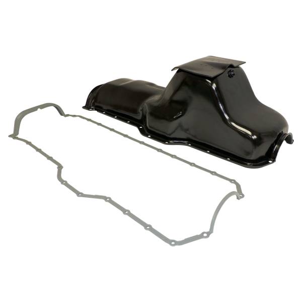 Crown Automotive Jeep Replacement - Crown Automotive Jeep Replacement Engine Oil Pan Kit Incl. Oil Pan w/Skid Plate Attached And Oil Pan Gasket  -  3243152K - Image 1