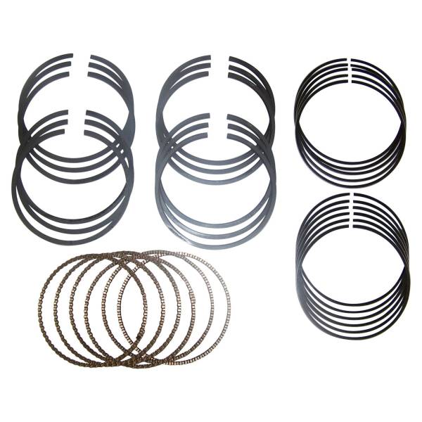 Crown Automotive Jeep Replacement - Crown Automotive Jeep Replacement Engine Piston Ring Set Standard Size Set Of 6  -  5012364AAK6 - Image 1