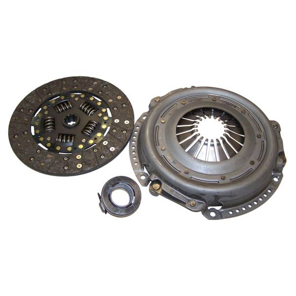 Crown Automotive Jeep Replacement - Crown Automotive Jeep Replacement Clutch Kit Incl. Clutch Disc/Pressure Plate/Clutch Release Bearing 10.5 in. Clutch Disc 10 Splines 1.125 in. Spline Dia.  -  4874175K - Image 1