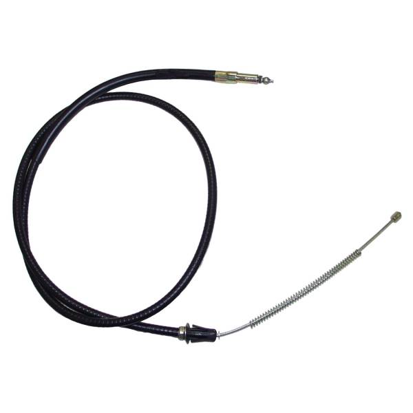 Crown Automotive Jeep Replacement - Crown Automotive Jeep Replacement Parking Brake Cable Rear 67.5 in. Long Ball And Spring At One End  -  J0999980 - Image 1